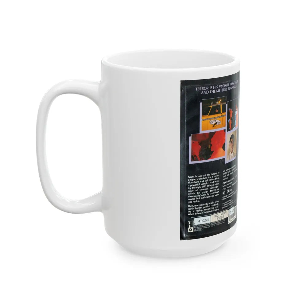 GRAVEYARD SHIFT (VHS COVER) - White Coffee Mug-Go Mug Yourself