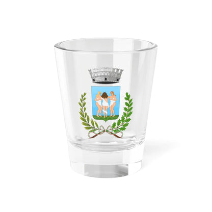 Grazzanise-Stemma (Italy) (Coat of Arms) Shot Glass 1.5oz 1.5oz - Go Mug Yourself