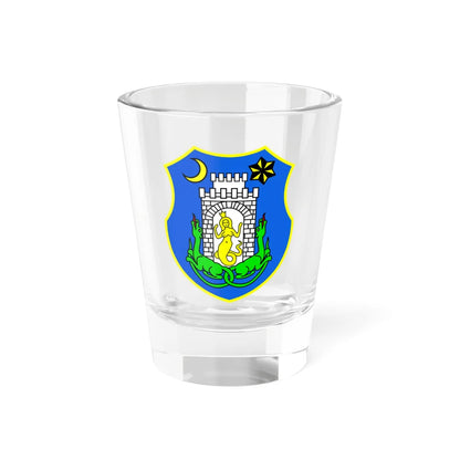 Grb Kamnika (Slovenia) (Coat of Arms) Shot Glass 1.5oz 1.5oz - Go Mug Yourself