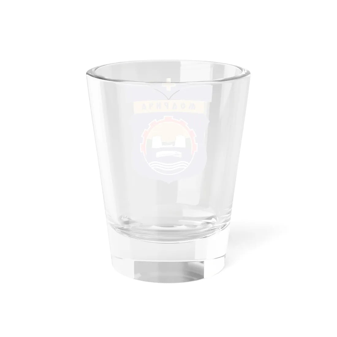 Grb Modriče (Bosnia and Herzegovina) (Coat of Arms) Shot Glass 1.5oz - Go Mug Yourself