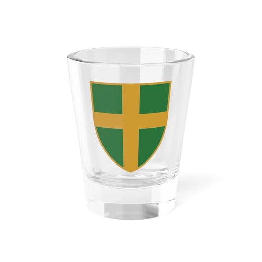 Grb Pule zelena i zlatna boja (Croatia) (Coat of Arms) Shot Glass 1.5oz 1.5oz - Go Mug Yourself