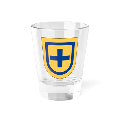 Gårdeby församling vapen (Sweden) (Coat of Arms) Shot Glass 1.5oz 1.5oz - Go Mug Yourself