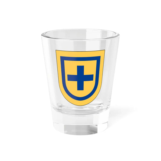 Gårdeby församling vapen (Sweden) (Coat of Arms) Shot Glass 1.5oz 1.5oz - Go Mug Yourself
