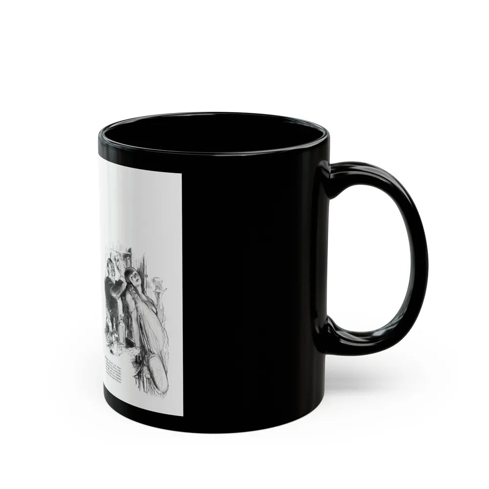 Great Blessings (1), Cosmopolitan, December 1929 - Black Coffee Mug-Go Mug Yourself