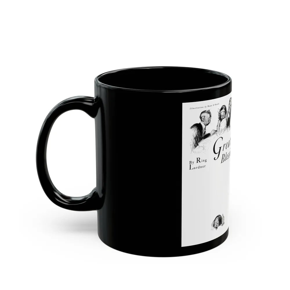 Great Blessings (1), Cosmopolitan, December 1929 - Black Coffee Mug-Go Mug Yourself