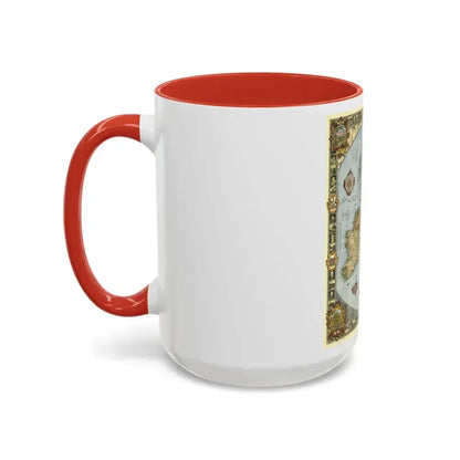 Great Britain - A Modern Pilgrim's Map (1937) (Map) Accent Coffee Mug - Go Mug Yourself