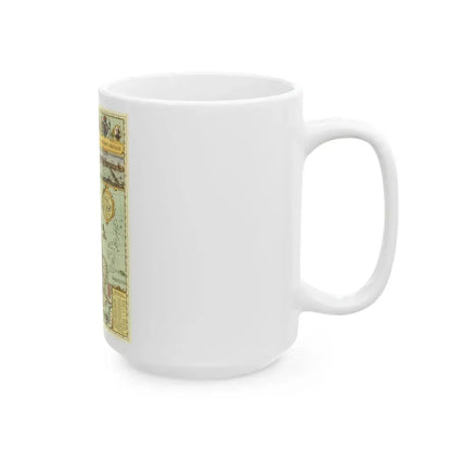 Great Britain - Shakespeare's (1964) (Map) White Coffee Mug - Go Mug Yourself