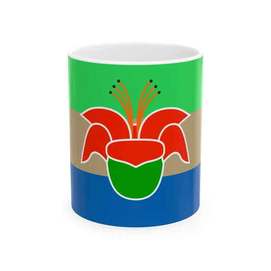 Great Cantonia Flag (China) White Coffee Mug 11oz - Go Mug Yourself