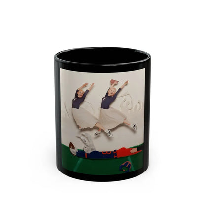 Great Catch!, Playboy magazine college edition cover, October 1956 - Black Coffee Mug-11oz-Go Mug Yourself