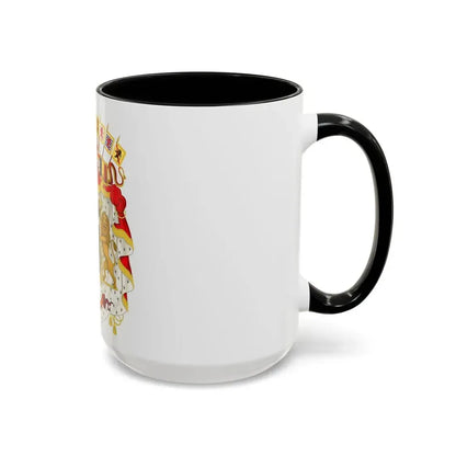 Great coat of arms of Belgium - Accent Coffee Mug - Go Mug Yourself