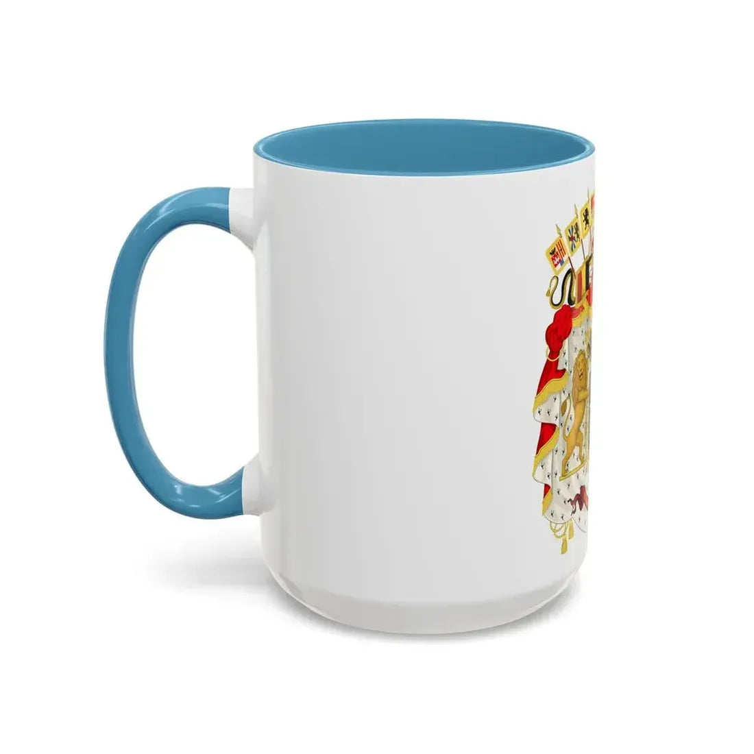 Great coat of arms of Belgium - Accent Coffee Mug - Go Mug Yourself