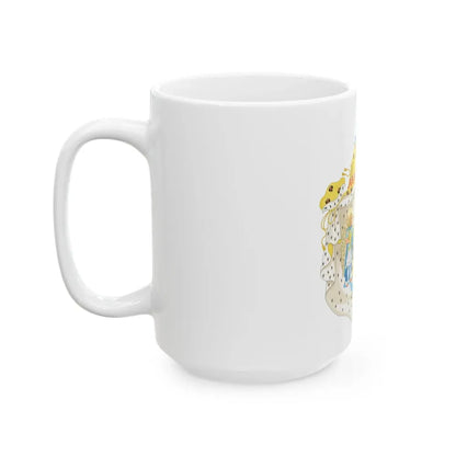 Great Coat of Arms of Congress Poland - White Coffee Mug - Go Mug Yourself