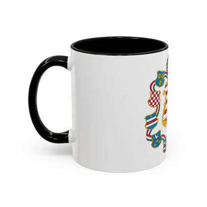 Great coat of arms of Hungary (1849) - Accent Coffee Mug - Go Mug Yourself