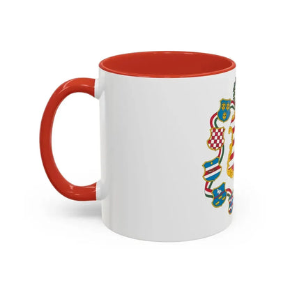 Great coat of arms of Hungary (1849) - Accent Coffee Mug - Go Mug Yourself