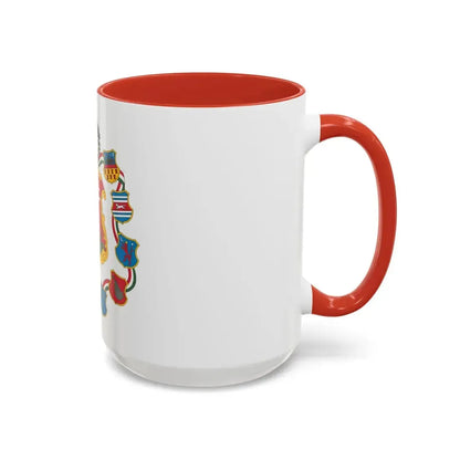 Great coat of arms of Hungary (1849) - Accent Coffee Mug - Go Mug Yourself
