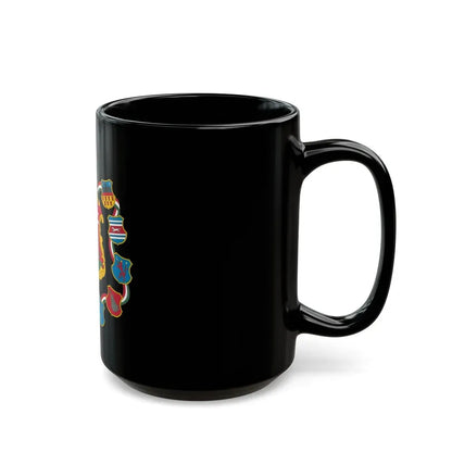 Great coat of arms of Hungary (1849) - Black Coffee Mug - Go Mug Yourself