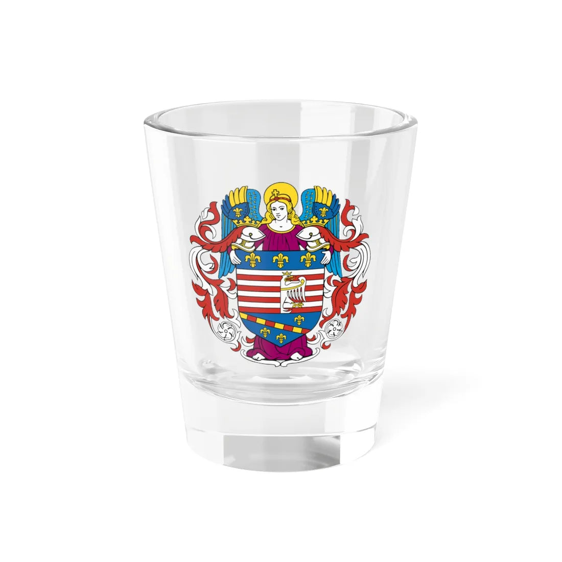 Great Coat of Arms of Košice (Slovakia) (Coat of Arms) Shot Glass 1.5oz 1.5oz - Go Mug Yourself