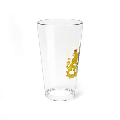 Great coat of arms of Sweden 2 - Pint Glass 16oz - Go Mug Yourself