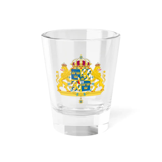 Great coat of arms of Sweden 2 - Shot Glass 1.5oz 1.5oz - Go Mug Yourself