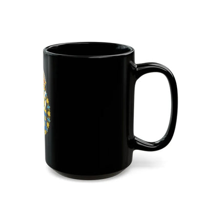 Great coat of arms of Sweden 3 - Black Coffee Mug - Go Mug Yourself