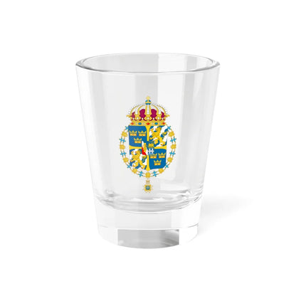 Great coat of arms of Sweden 3 - Shot Glass 1.5oz 1.5oz - Go Mug Yourself