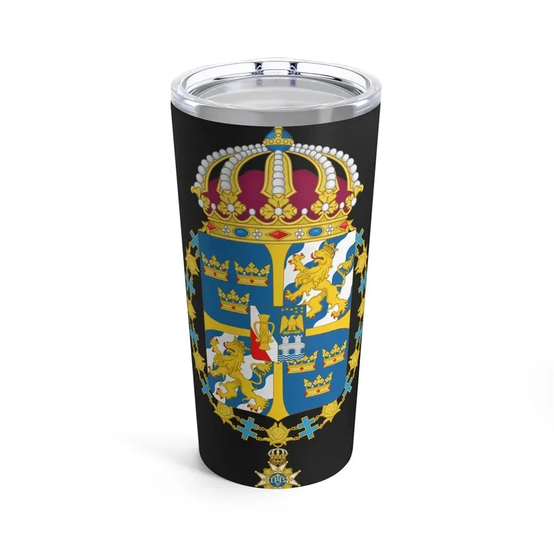 Great coat of arms of Sweden 3 - Tumbler 20oz 20oz - Go Mug Yourself
