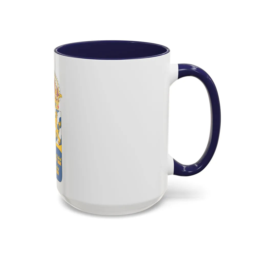 Great coat of arms of Sweden 4 - Accent Coffee Mug - Go Mug Yourself