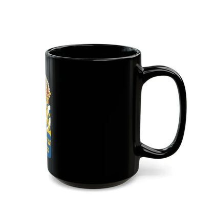 Great coat of arms of Sweden 4 - Black Coffee Mug - Go Mug Yourself