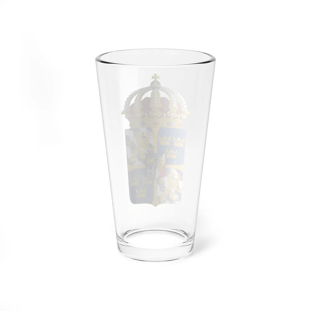 Great coat of arms of Sweden 4 - Pint Glass 16oz-Go Mug Yourself