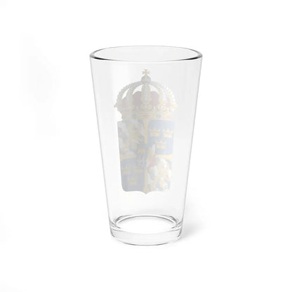 Great coat of arms of Sweden 4 - Pint Glass 16oz-Go Mug Yourself