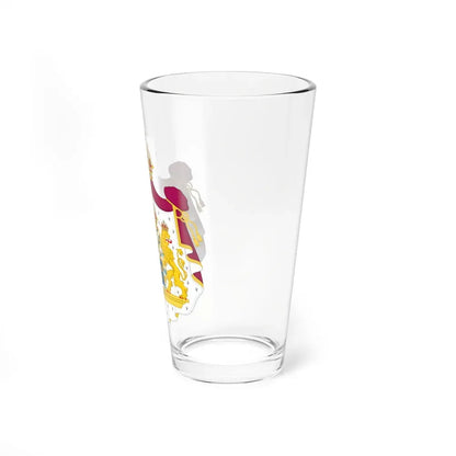 Great coat of arms of Sweden - Pint Glass 16oz - Go Mug Yourself