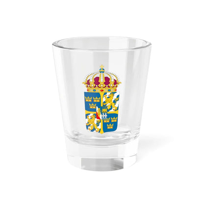 Great coat of arms of Sweden shield (Sweden) (Coat of Arms) Shot Glass 1.5oz 1.5oz - Go Mug Yourself