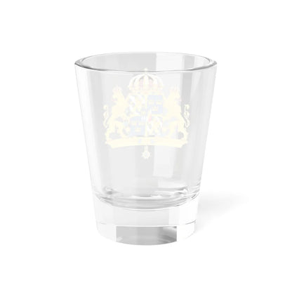 Great coat of arms of Sweden without mantle (Sweden) (Coat of Arms) Shot Glass 1.5oz - Go Mug Yourself