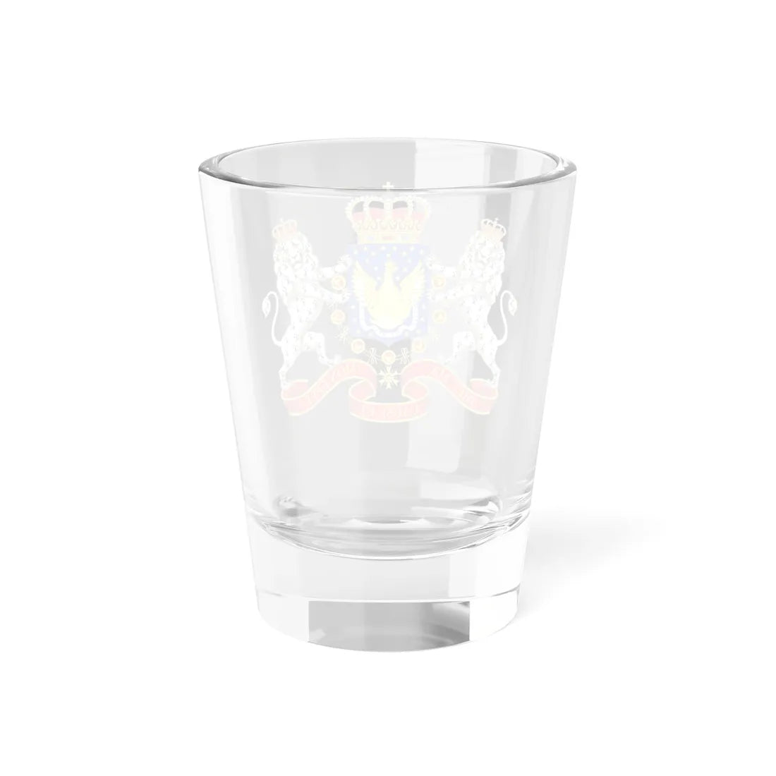 Great Coat of Arms of the Kingdom of Haiti 1811-1820 (Haiti) (Coat of Arms) Shot Glass 1.5oz - Go Mug Yourself