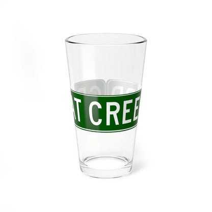 Great Creek Road Galloway Atlantic NJ (New Jersey) (Road Sign) Pint Glass 16oz 16oz - Go Mug Yourself