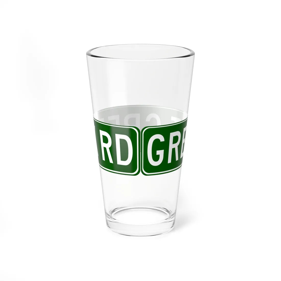 Great Creek Road Galloway Atlantic NJ (New Jersey) (Road Sign) Pint Glass 16oz - Go Mug Yourself