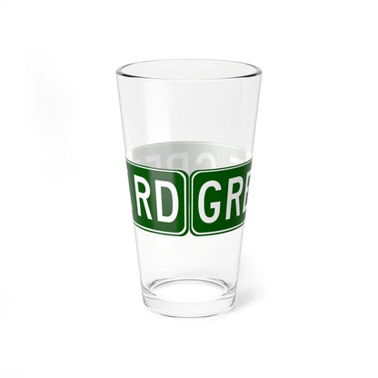 Great Creek Road Galloway Atlantic NJ (New Jersey) (Road Sign) Pint Glass 16oz - Go Mug Yourself
