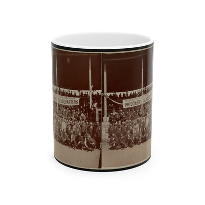 Great Group Of Ex-Union Prisoners (U.S. Civil War) White Coffee Mug-11oz-Go Mug Yourself