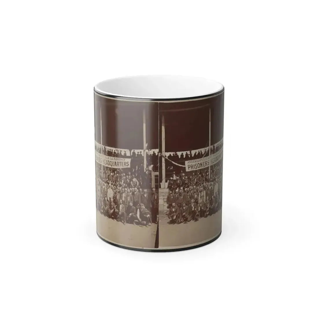 Great Group of Ex-Union Prisoners (U.S. Civil War) Color Changing Coffee Mug 11oz Default Title 11oz - Go Mug Yourself
