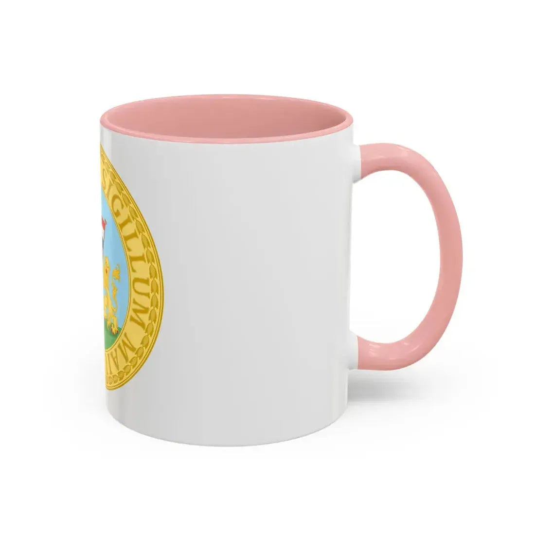 Great Seal of the Batavian Republic (1796) - Accent Coffee Mug - Go Mug Yourself