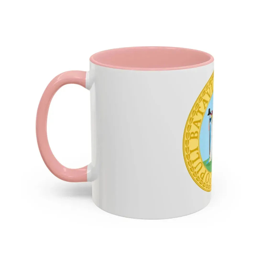 Great Seal of the Batavian Republic (1796) - Accent Coffee Mug - Go Mug Yourself