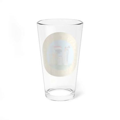 Great Seal of the Batavian Republic (1796) - Pint Glass 16oz - Go Mug Yourself