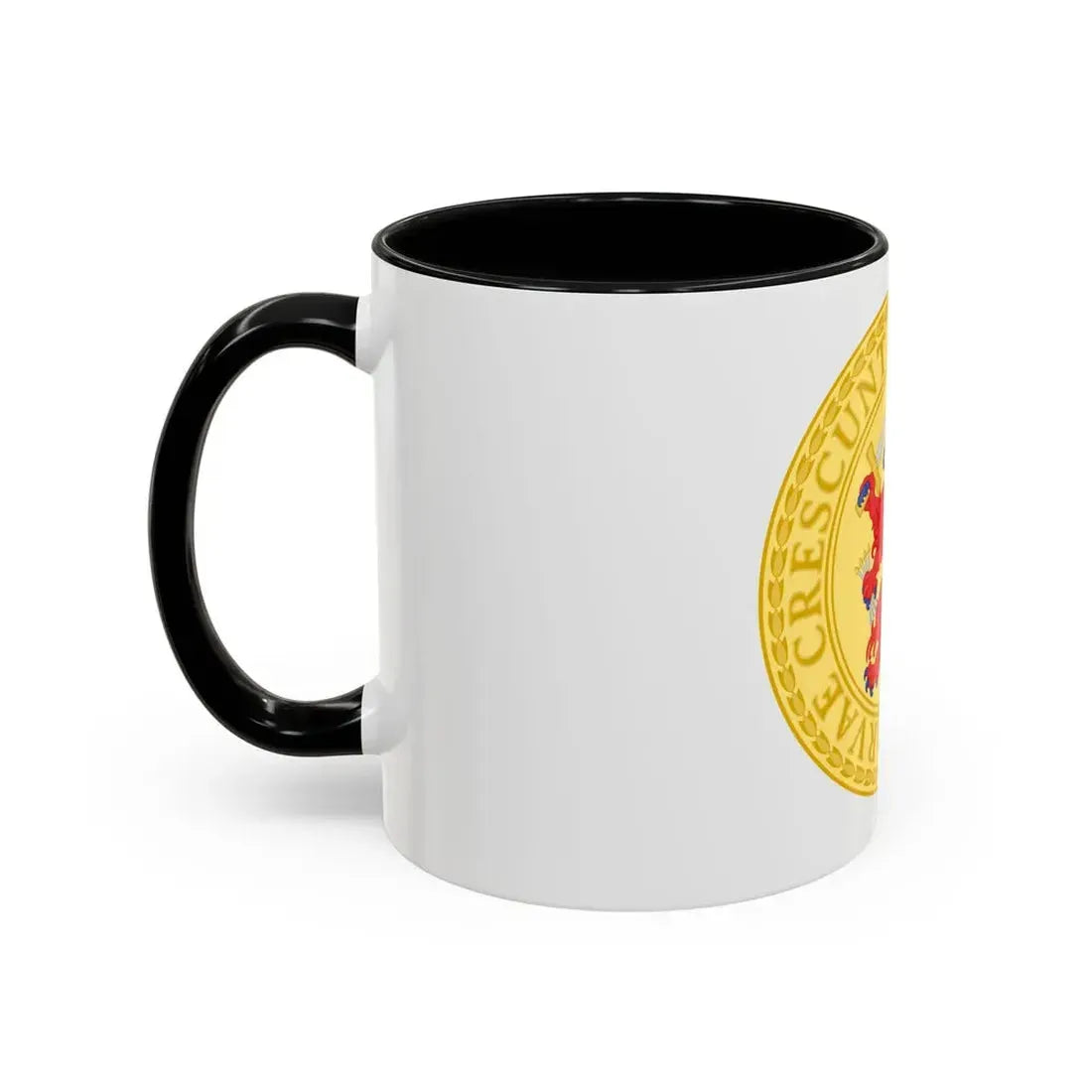 Great Seal of the Batavian Republic (1802) - Accent Coffee Mug - Go Mug Yourself