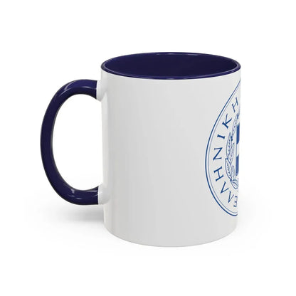 Great Seal of the State (Greece) - Accent Coffee Mug - Go Mug Yourself