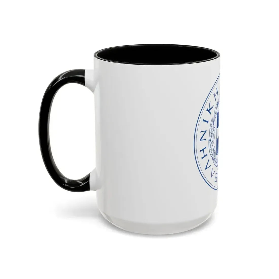 Great Seal of the State (Greece) - Accent Coffee Mug - Go Mug Yourself