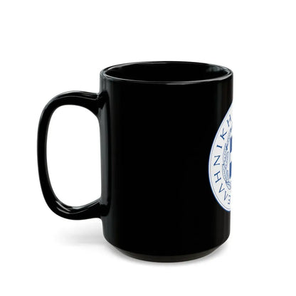 Great Seal of the State (Greece) - Black Coffee Mug - Go Mug Yourself