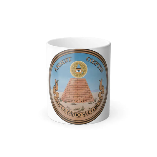 Great Seal of the United States - Color Changing Coffee Mug 11oz - Go Mug Yourself