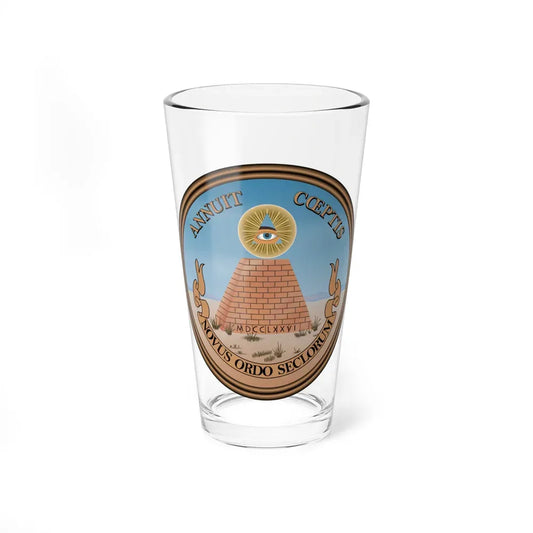Great Seal of the United States - Pint Glass 16oz 16oz - Go Mug Yourself