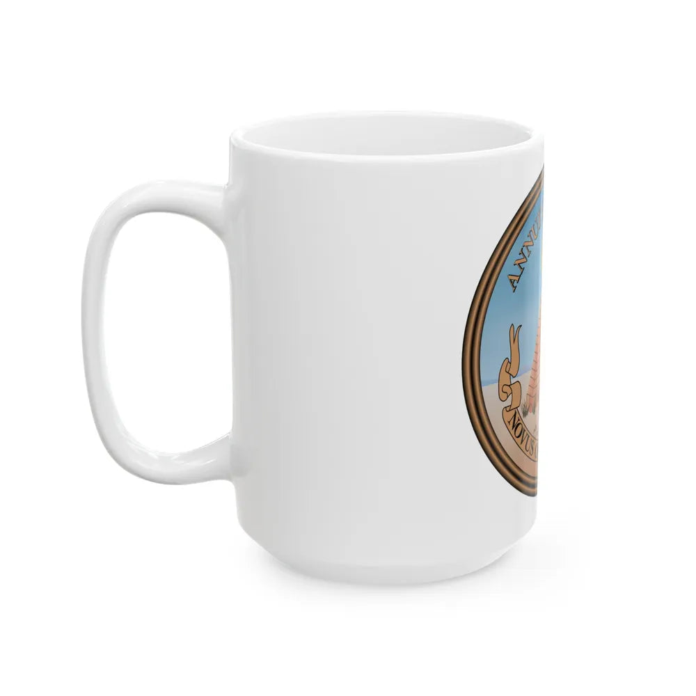 Great Seal of the United States - White Coffee Mug-Go Mug Yourself