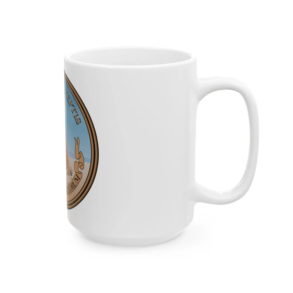 Great Seal of the United States - White Coffee Mug-Go Mug Yourself